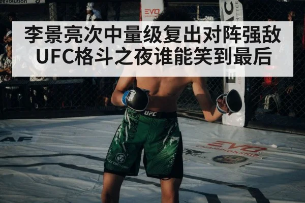 MMA fighter octagon